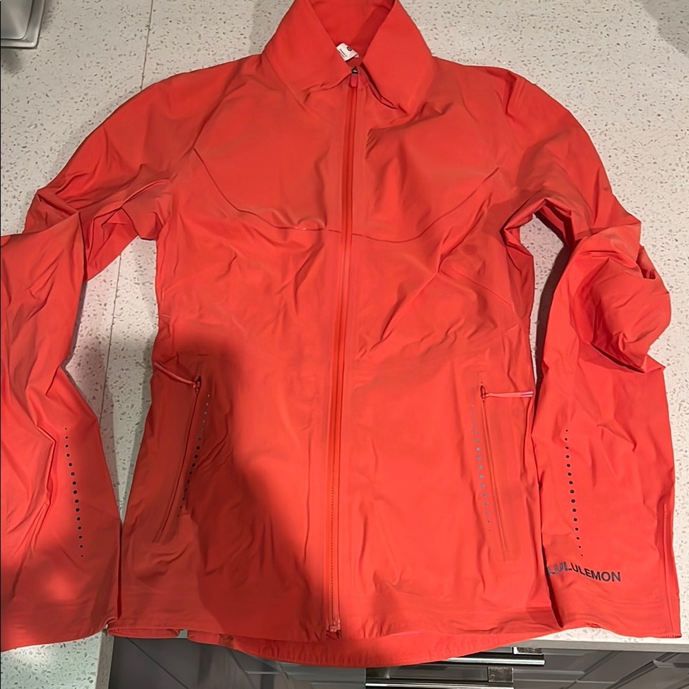 lululemon athletica Women's Orange Jacket size 2